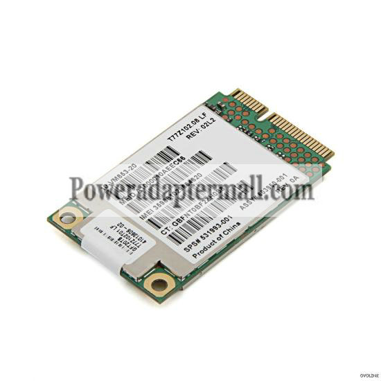 HP UN2420 GOBI2000 WWAN 3G Card Elitebook 2540p 2740p